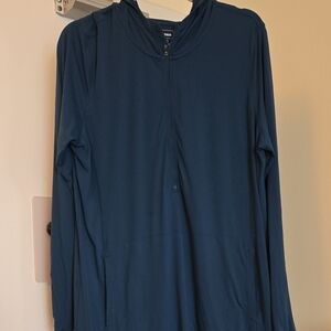 LL Bean Hooded Swim Coverup. XL